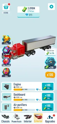 Скриншот 5 — Idle Truck — 3D simulator game
