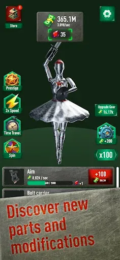 Скриншот 2 — Idle USSR robots — atomic war