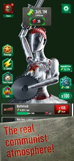Скриншот 3 — Idle USSR robots — atomic war