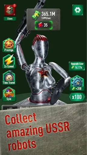 Скриншот 6 — Idle USSR robots — atomic war