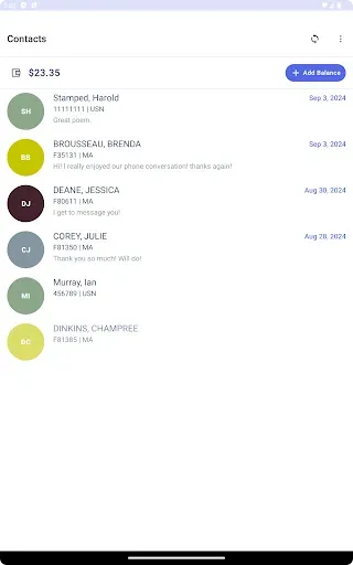 Скриншот 5 — CorrLinks Text Chat