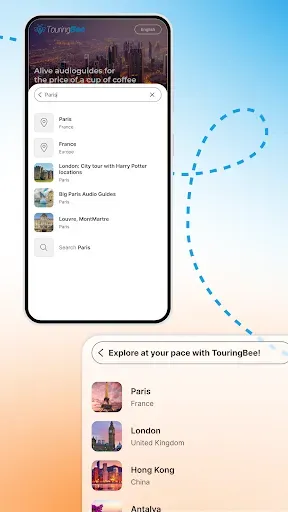Скриншот 2 — TouringBee: Travel Audio Guide