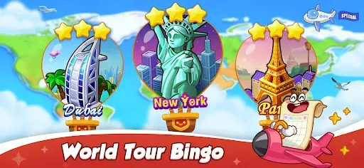 Скриншот 1 — Bingo City: Travel World Tour