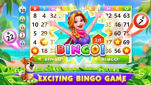 Скриншот 1 — Bingo Vacation - Bingo Games