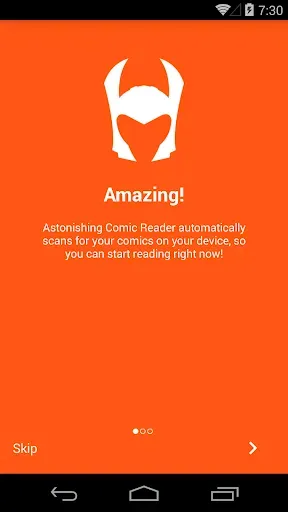 Скриншот 1 — Astonishing Comic Reader