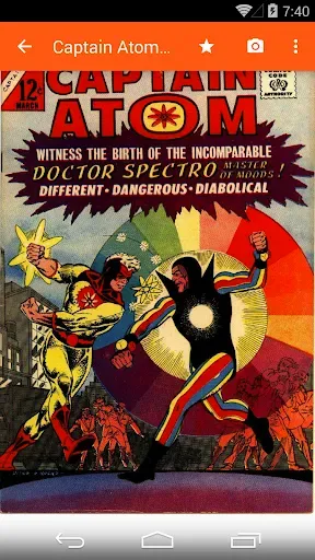 Скриншот 3 — Astonishing Comic Reader