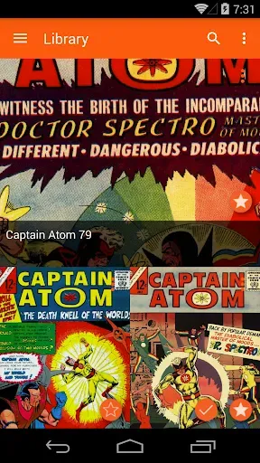Скриншот 4 — Astonishing Comic Reader