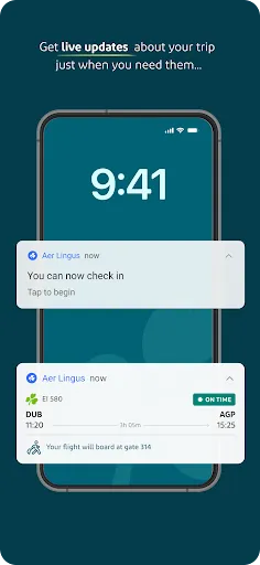 Скриншот 4 — Aer Lingus App