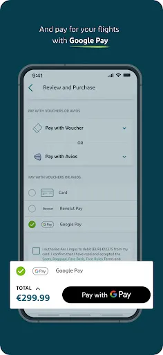 Скриншот 7 — Aer Lingus App