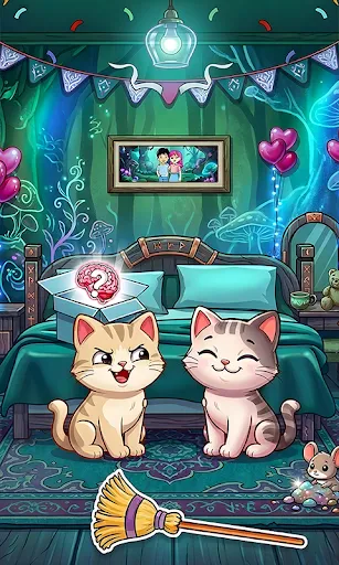 Скриншот 2 — Annoying Cats : Tricky Puzzle