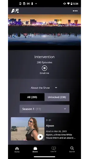 Скриншот 4 — A&E: TV Shows That Matter