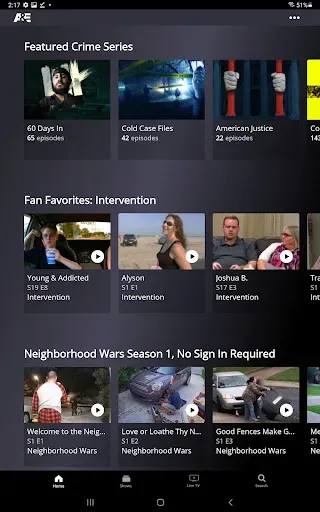 Скриншот 8 — A&E: TV Shows That Matter