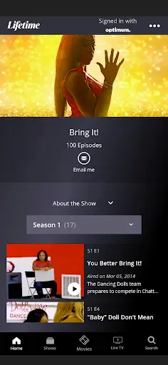 Скриншот 5 — Lifetime: TV Shows & Movies