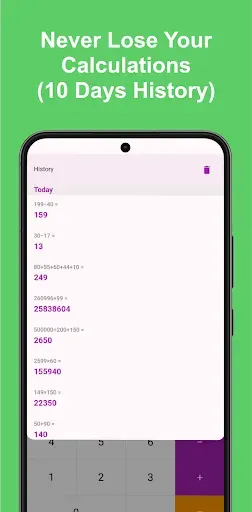 Скриншот 3 — MyCal Pro Calculator & Convert