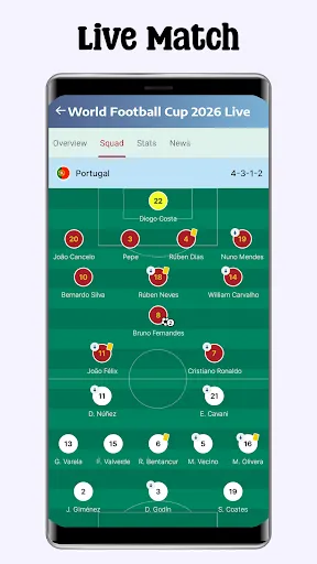 Скриншот 2 — World Football Cup 2026 Live
