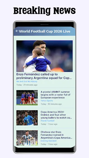 Скриншот 4 — World Football Cup 2026 Live