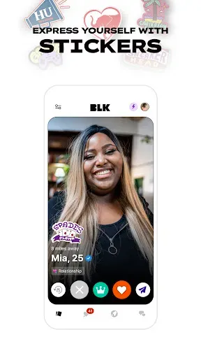 Скриншот 6 — BLK: Black Singles Dating App
