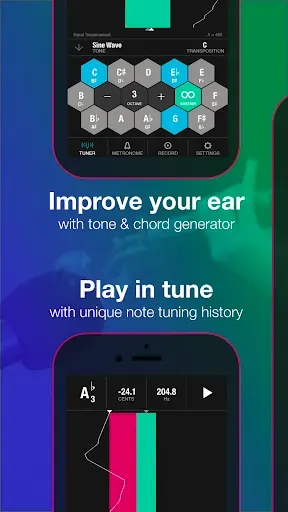 Скриншот 3 — Tunable: Music Practice Tools