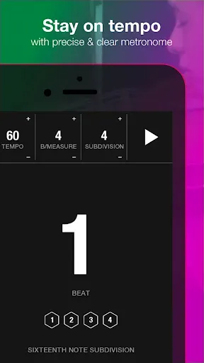 Скриншот 4 — Tunable: Music Practice Tools