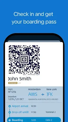 Скриншот 6 — KLM — Забронируйте рейс