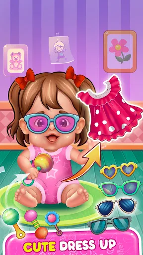 Скриншот 4 — Baby Care & Babysitter Game