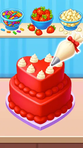 Скриншот 1 — Cake Maker & Cake Baking DIY