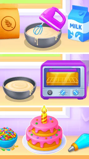 Скриншот 3 — Cake Maker & Cake Baking DIY