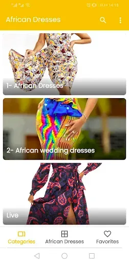 Скриншот 1 — African dresses designs 2025