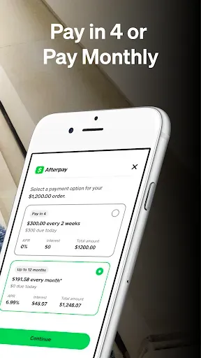 Скриншот 2 — Afterpay: Pay over time