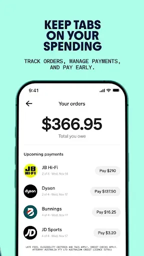 Скриншот 7 — Afterpay. Buy now, pay it in 4