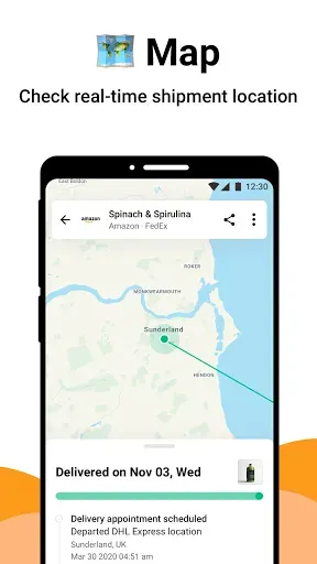 Скриншот 2 — AfterShip Package Tracker