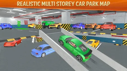 Скриншот 3 — 3d Car Parking Multiplayer