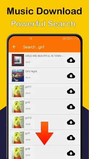 Скриншот 3 — Mp3 Music Downloader & Player