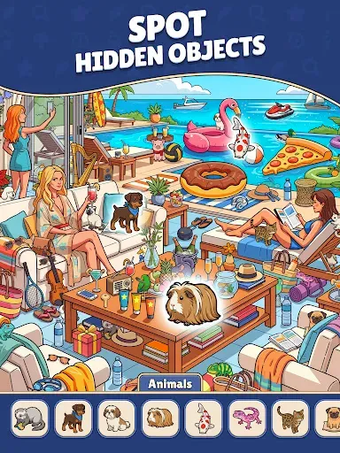 Скриншот 6 — Find Em All! - Hidden Objects