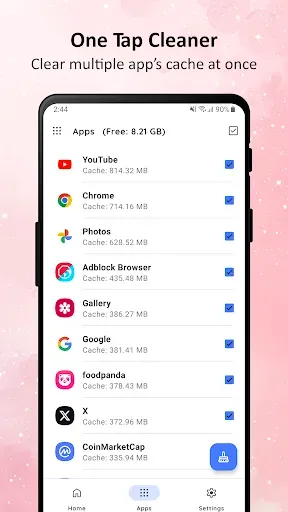 Скриншот 2 — Cache Cleaner: Clear All Cache
