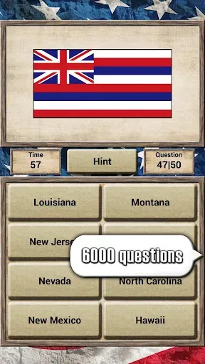 Скриншот 2 — USA Geography - Quiz Game