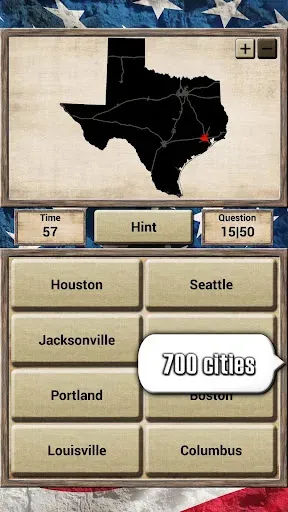 Скриншот 4 — USA Geography - Quiz Game