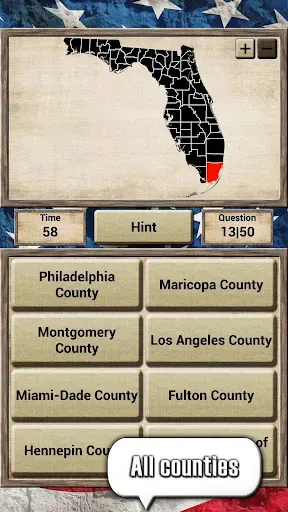 Скриншот 5 — USA Geography - Quiz Game