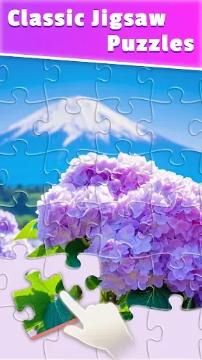 Скриншот 1 — Jigsaw Puzzles Game HD