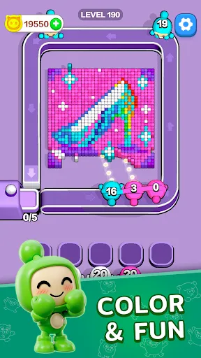 Скриншот 4 — Pixel Blast: Цветные Блоки
