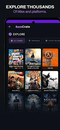 Скриншот 2 — RomCrate - Video Games Tracker