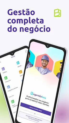 Скриншот 1 — Gestão de orçamentos e pedidos