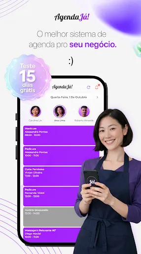 Скриншот 5 — AgendaJá! Profissionais