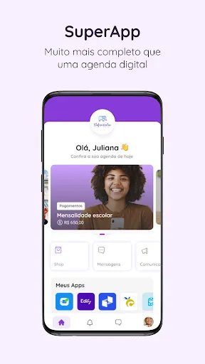 Скриншот 1 — Agenda Edu SuperApp