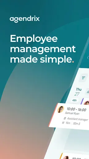 Скриншот 1 — Agendrix Employee Scheduling
