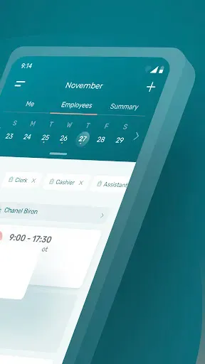 Скриншот 2 — Agendrix Employee Scheduling