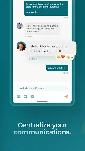 Скриншот 6 — Agendrix Employee Scheduling