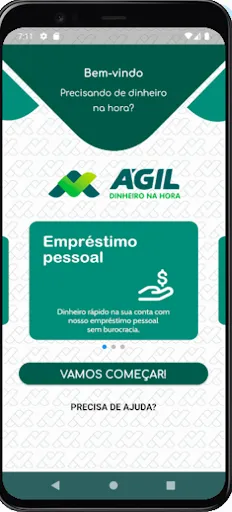 Скриншот 2 — Ágil - Empréstimo Pessoal
