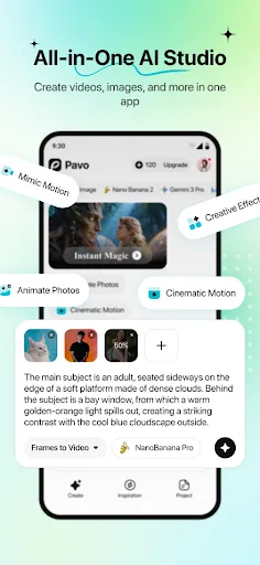 Скриншот 4 — Pavo - AI Image & Video Maker