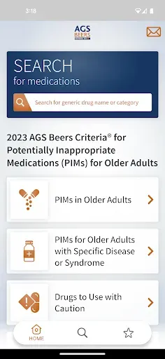 Скриншот 1 — AGS Beers Criteria®